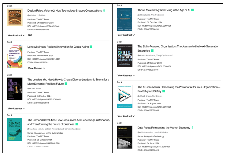 Images of books in Cognet