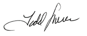 Todd Sherer signature