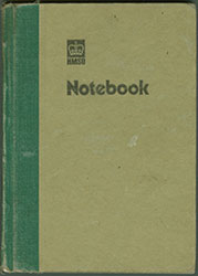 Ciaran Carson Notebook