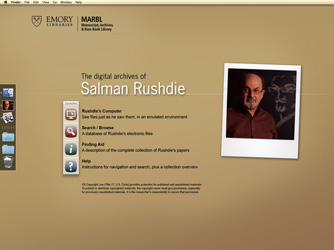 Salman Rushdie Workstation