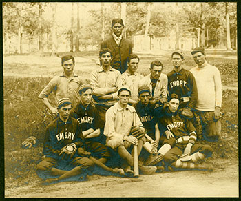 Emory College junior class baseball team, 1906