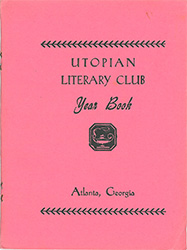 Utopian Literary Club Yearbook