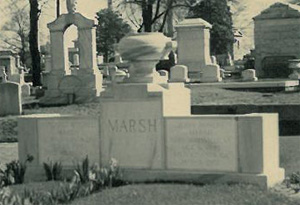 Marsh headstone