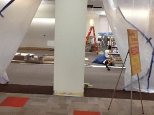 Another peak behind the curtain...Learning Commons Renovation