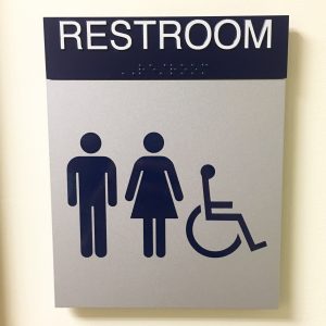  Gender Neutral Bathroom in Longstreet Means Hall