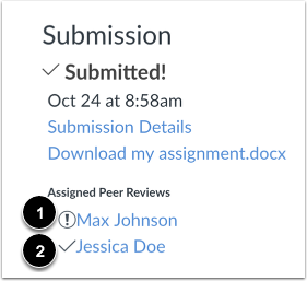 create a peer review assignment on canvas