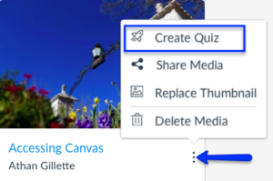 Canvas Studio Quiz Creation