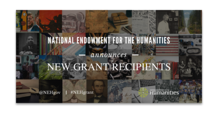 NEH Grants announcement banner