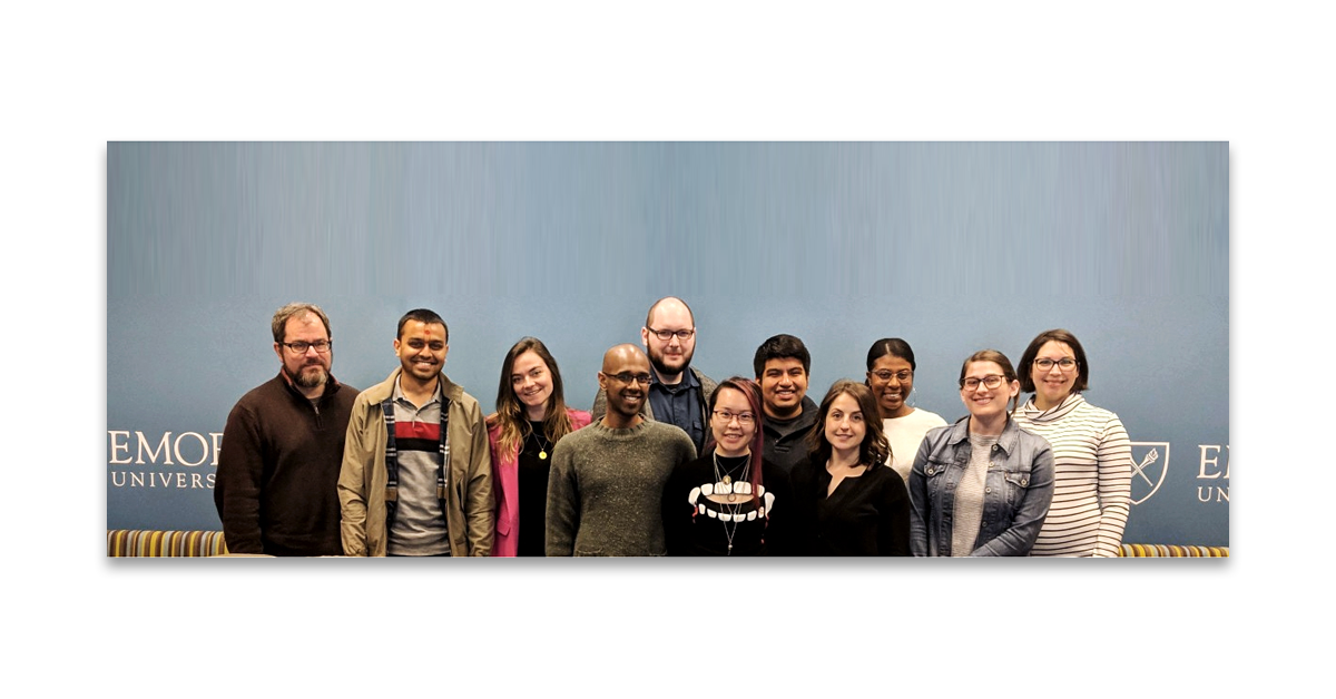 Banner featuring participants and instructors of TPC+R 2019