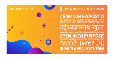 Open Access Week 2020, October 19-25.