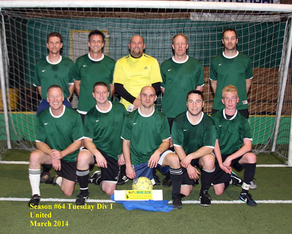 Photo of a local indoor soccer team