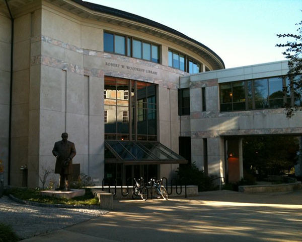 Photo of Emory's Woodruff Library