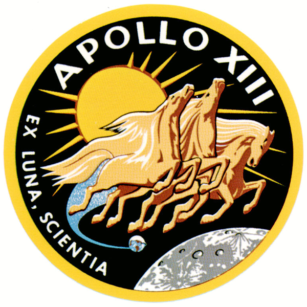 Logo for NASA's Apollo 13 Mission