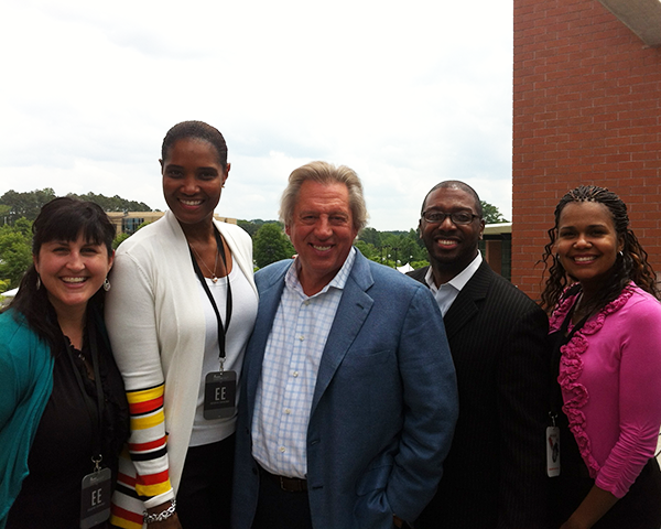 Photo of OIT staff as a Leadership conference.