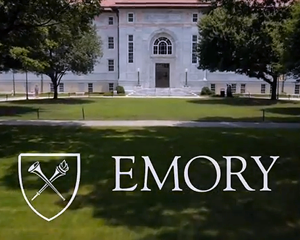 Screen capture from new Emory video