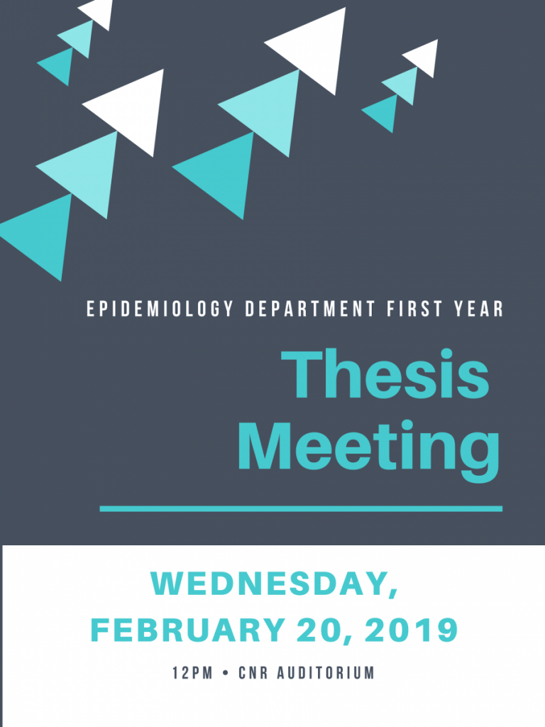 thesis meeting
