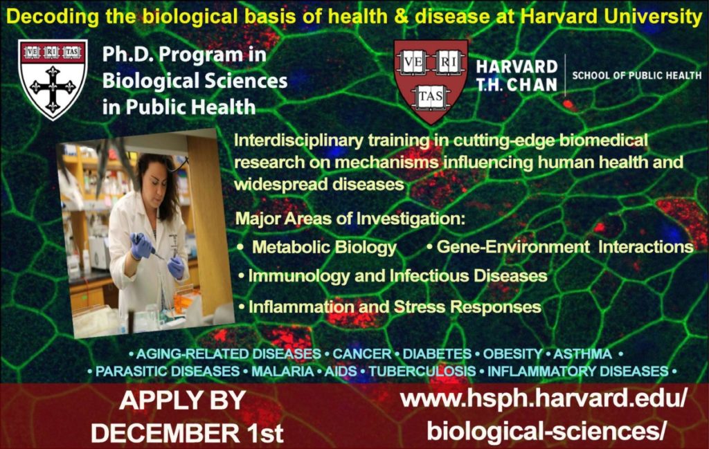 phd public health biological science