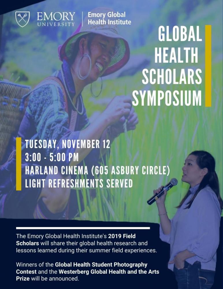 Global Health Scholars Symposium, 11/12 – The Confounder