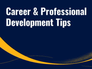 Career and professional development tips logo
