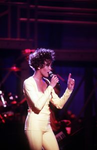 Whitney Houston on stage