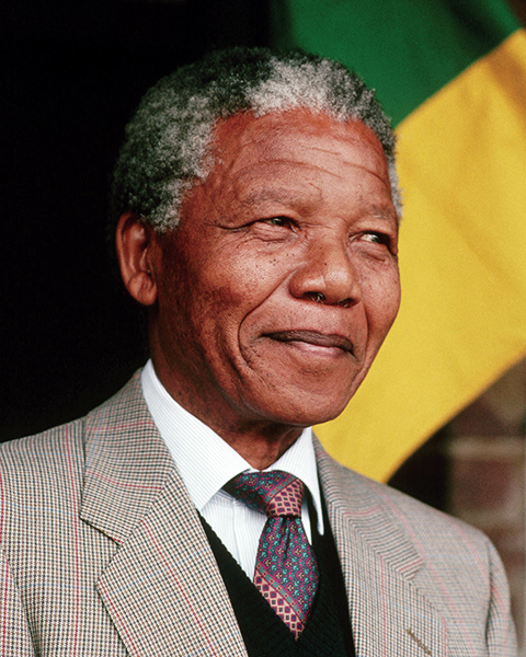 Photo pf Nelson Mandela