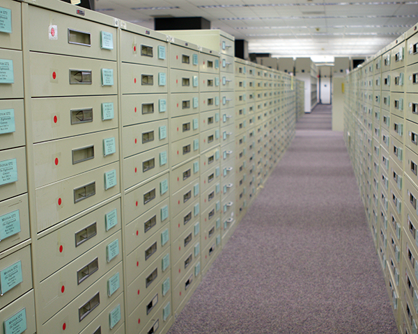 Photo of file cabinets