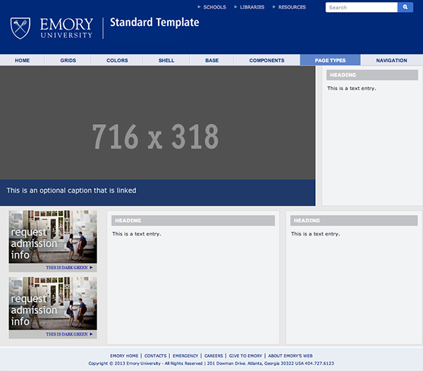 New Template Improves Emory’s Web Presence