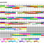 Image of a colorful spreadsheet