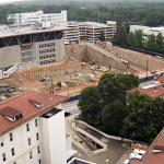 Photo of a hospital construction site
