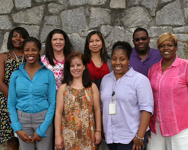 Group photo of Call Center staff