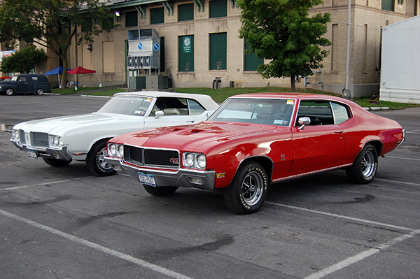 Photo of vintage cars