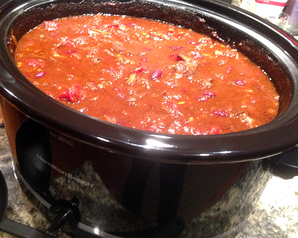 Photo of award winning chili