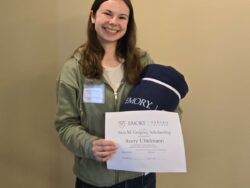 Sara Gregory Scholarship Award winner, Avery Uffelmann