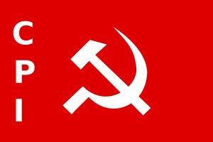 Banner of the Communist Party of India/ public domain