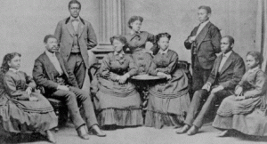 Fisk Jubilee Singers, circa 1870s/ public domain
