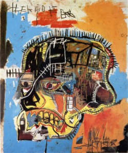 Untitled acrylic and mixed media on canvas by Jean-Michel Basquiat, 1984