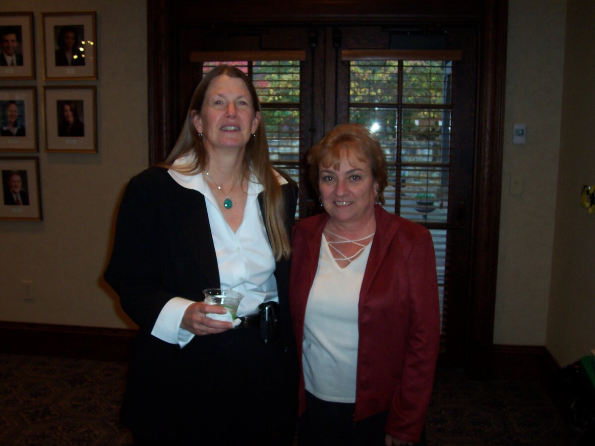 Photo of Mary Severson and Connie Newsome