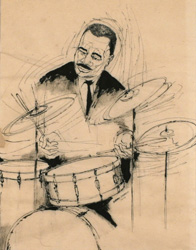Drummer Man, Benny Andrews