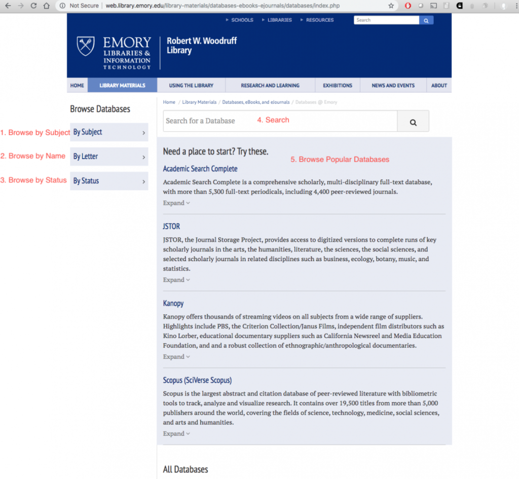 Changes to databases emory coming october 2 scholarblog sandbox