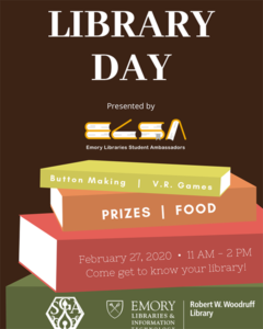 library day event poster 