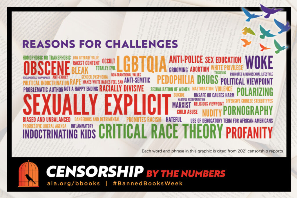 ALA Censorship Wordcloud