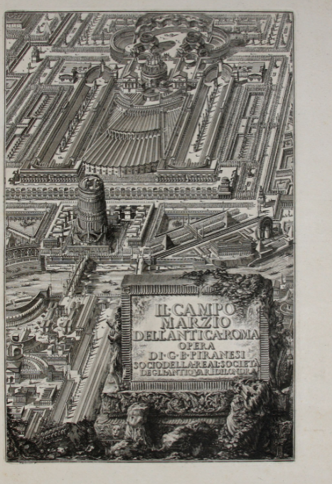 MARBL acquires rare Piranesi folio with map – Emory Libraries Blog