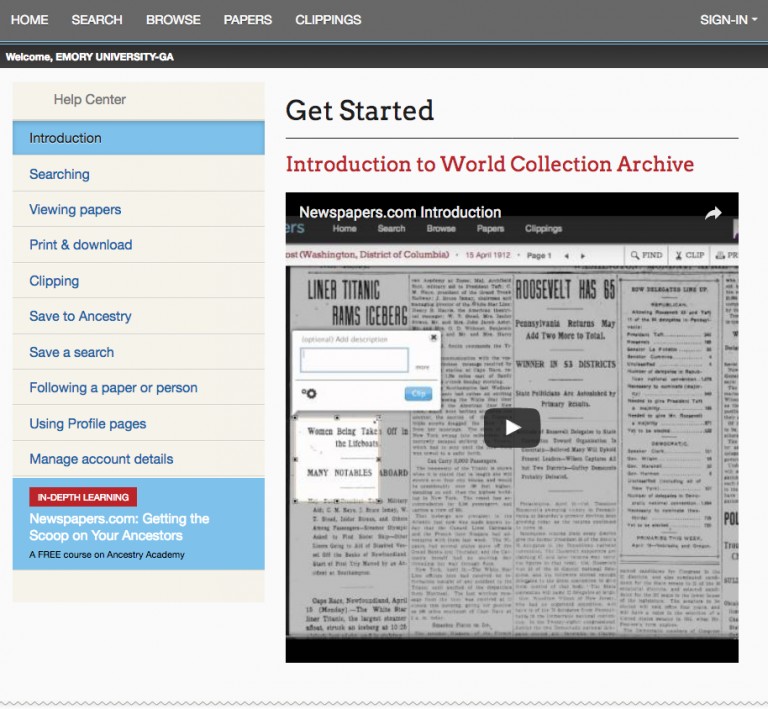 New Historic Newspaper Databases: Newspapers.com And NewspaperArchive ...