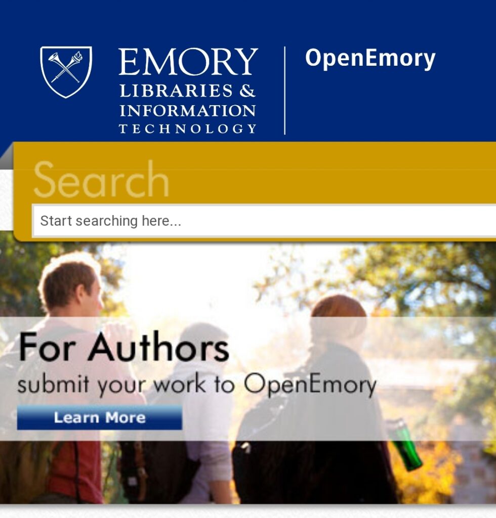 emory thesis repository