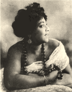 Photograph of American blues singer Mamie Smith