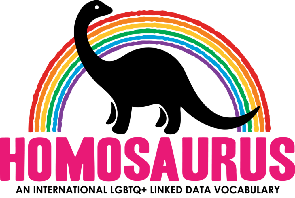 Homosaurus Logo